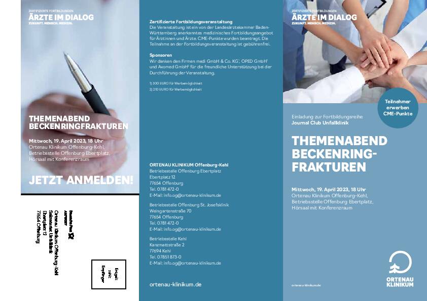 Einladung: Journal Club April 2023