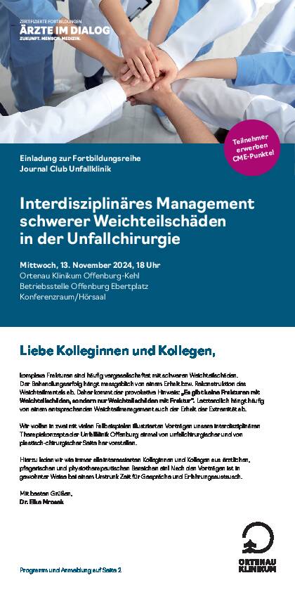 Einladung Journal Club November 2024