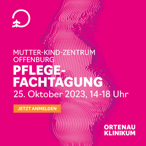 Plakat Pflege-Fachtagung im Mutter-Kind-Zentrum