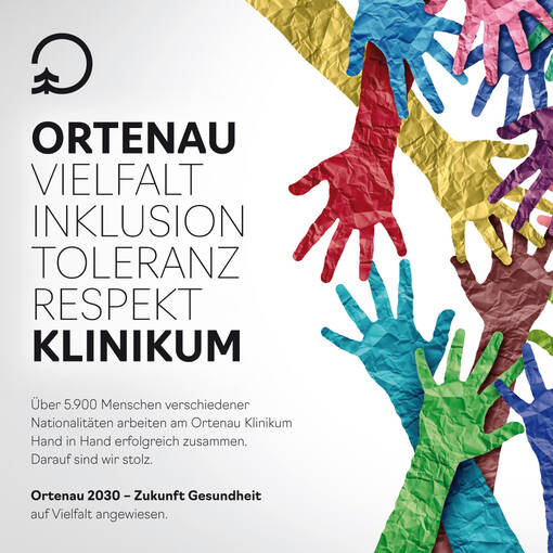 Ortenau Klinikum steht für Vielfalt, Inklusion, Toleranz und Respekt 
