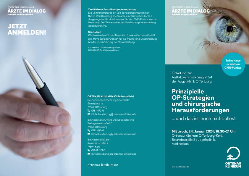 Einladung Augenklinik Januar 2024