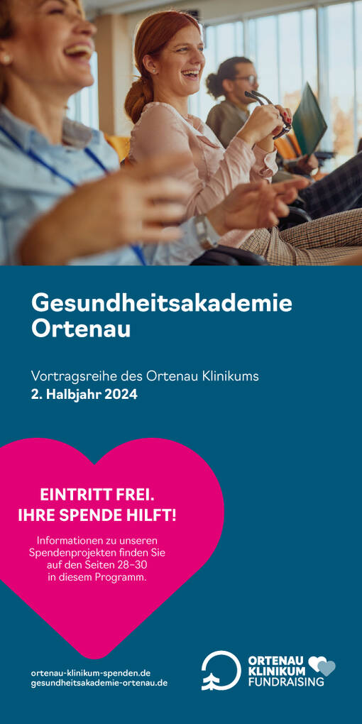 Titelseite des Programmhefts „Gesundheitsakademie Ortenau“
