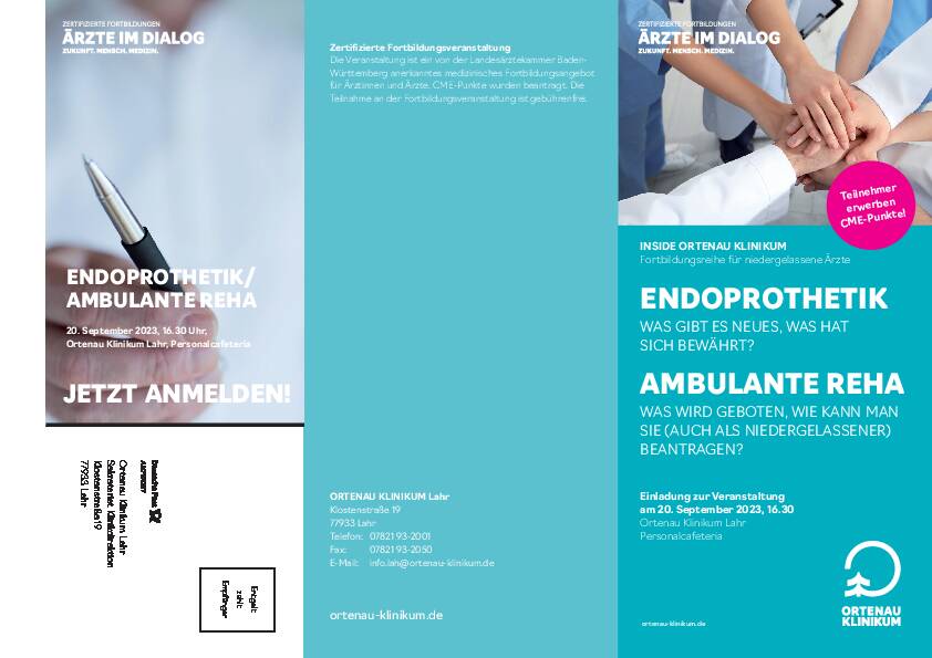 Einladung: FoBi Endoprothetik