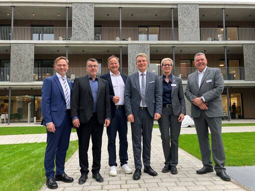 Gruppenfoto: Eröffnung Haus Martin in Gengenbach
