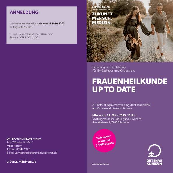 Einladung: FoBi Gyn ACH