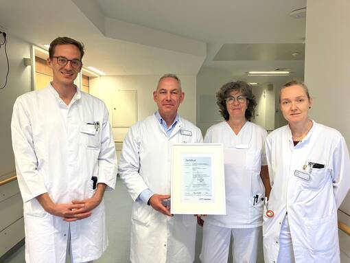 Erneute Auszeichnung der Stroke Unit durch die Fachgesellschaft