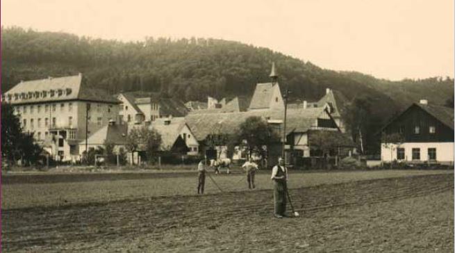 historisches Foto: Pflegeheim Fußbach