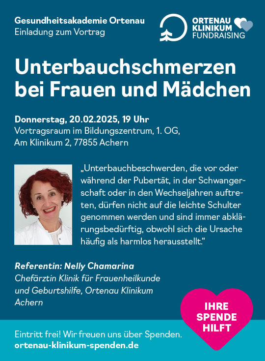 Anzeige: Unterbauchschmerzen