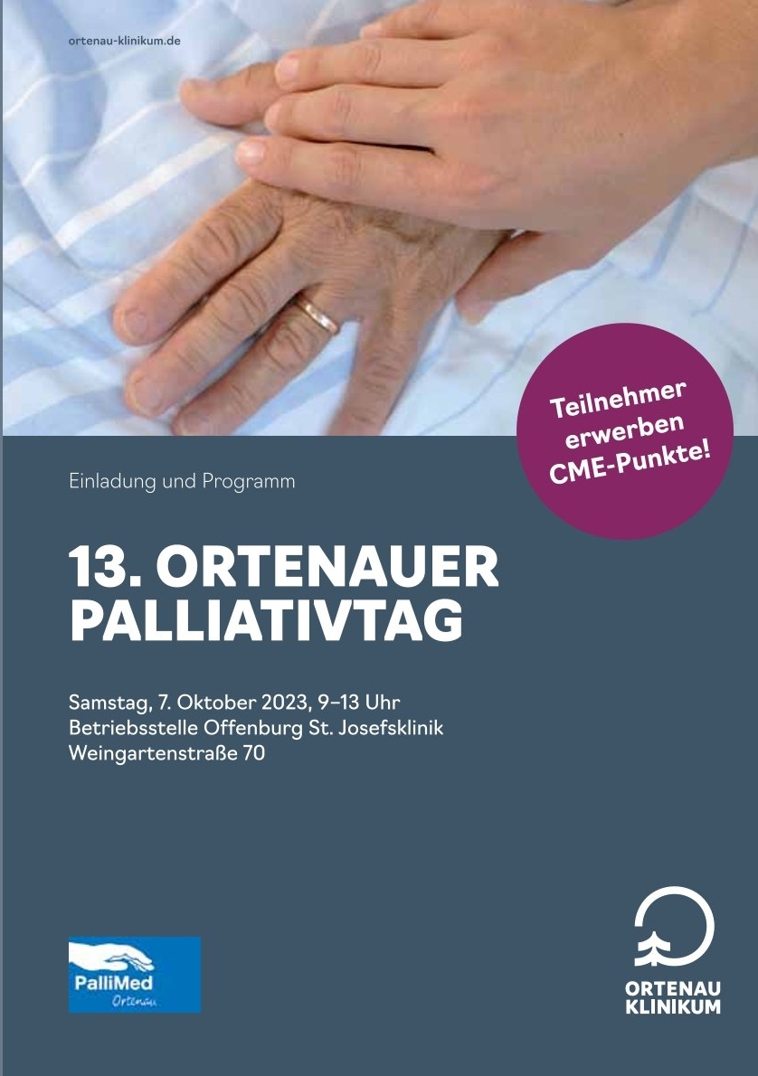 Titelbild: Flyer Ortenauer Palliativtag 2023