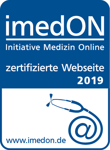 Abbildung: imedON zertifizierte Website 2019
